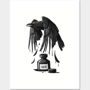 Ink Raven Posters and Art